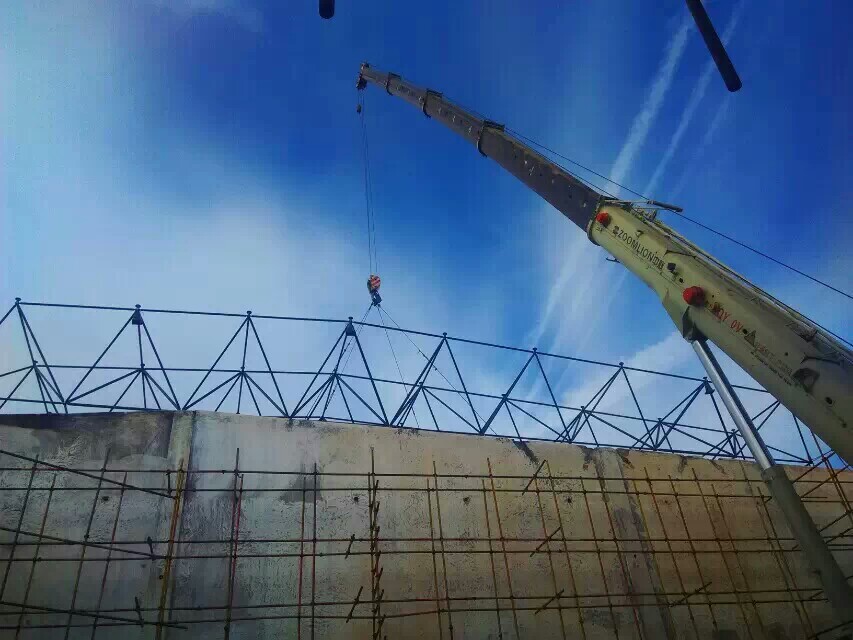 兴化食堂网架结构工程